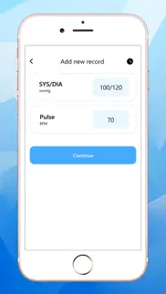 blood pressure:health assist iphone screenshot 2