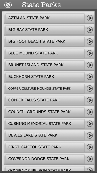 Wisconsin-Camping&Trails,Parks Screenshot
