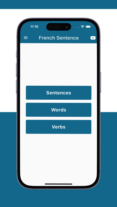 French Sentences Screenshot