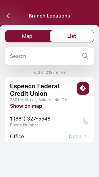 Espeeco Federal Credit Union Screenshot