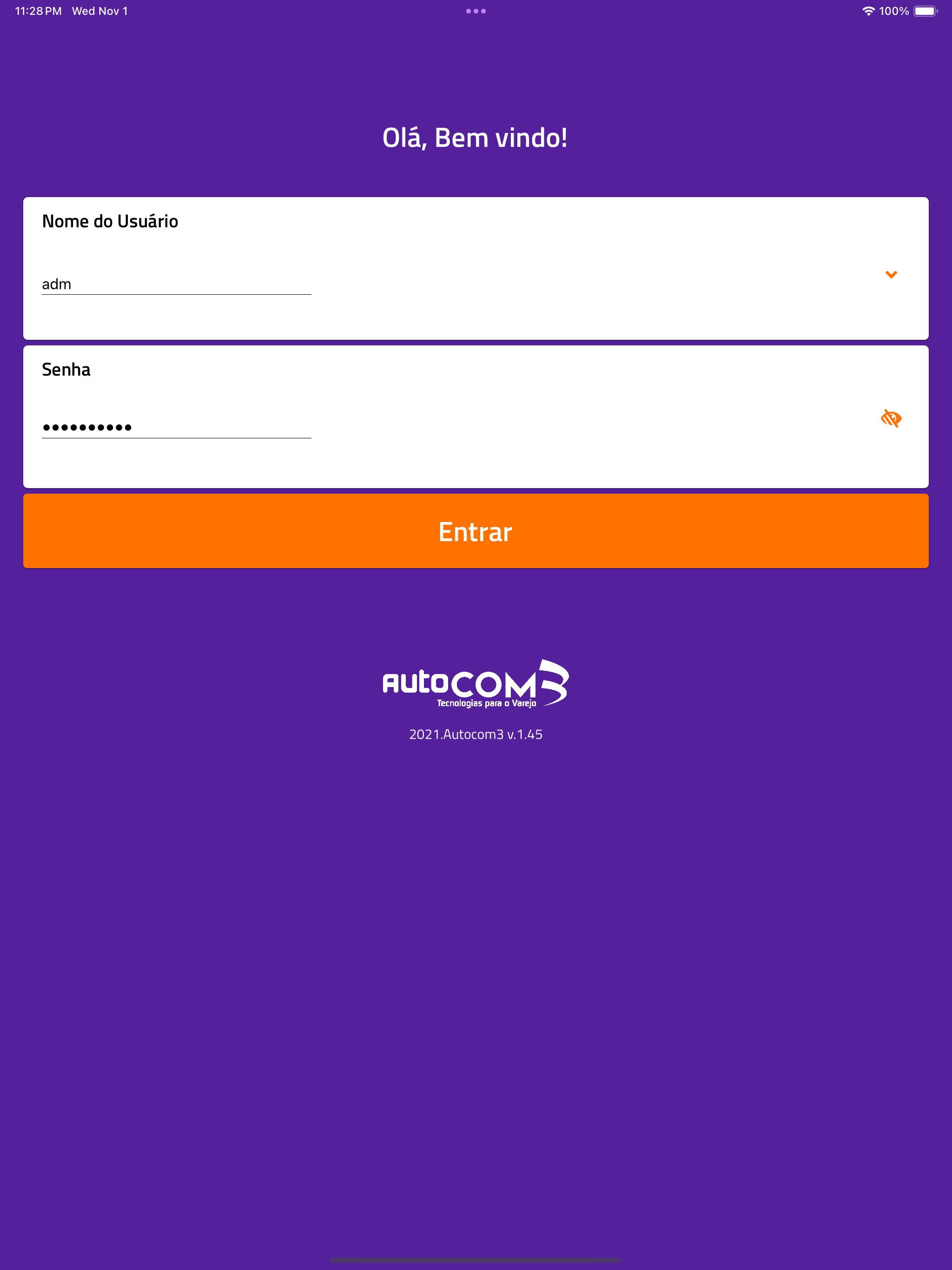 AUTOCOM3 Area do Cliente