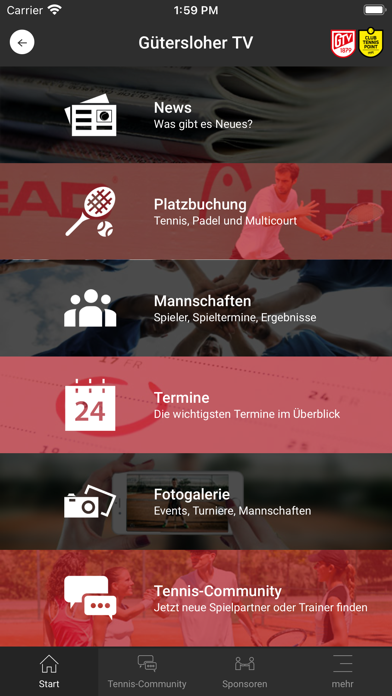 GTV - Club Tennis-Point Screenshot