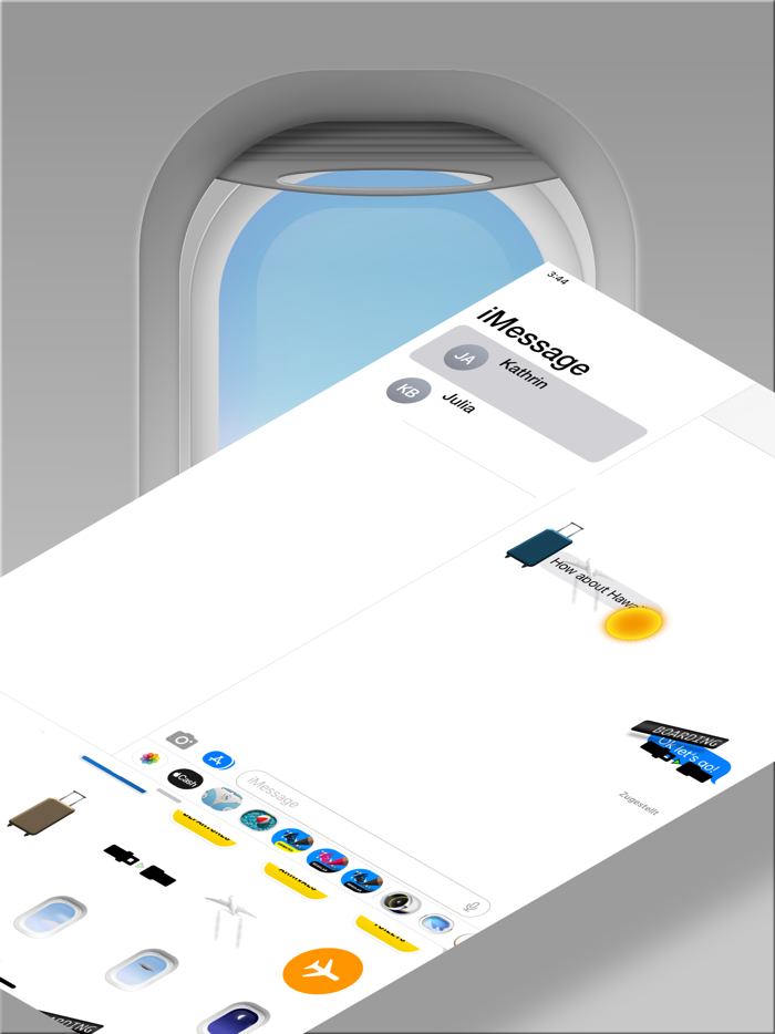 Liftoff Air Travel Sticker