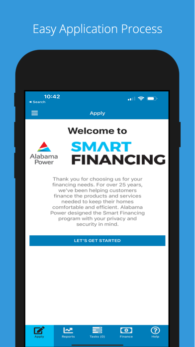 Smart Financing Screenshot