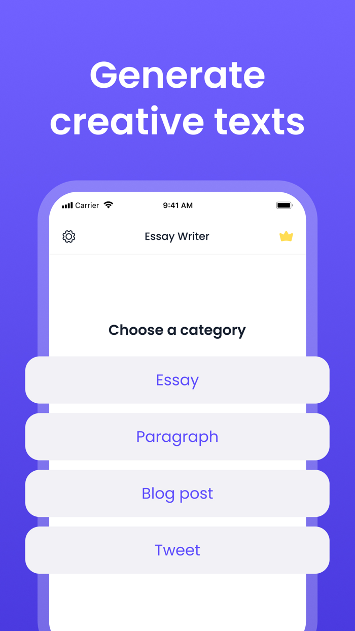 Essay Writer - AI Helper