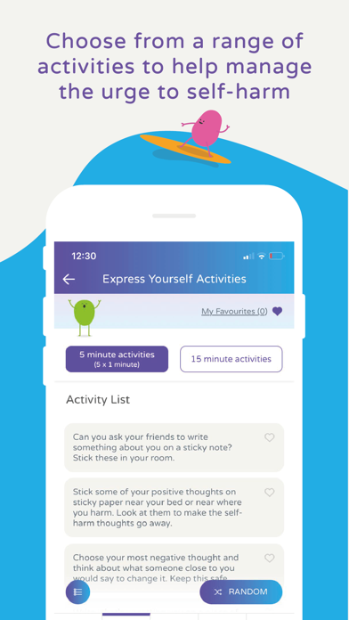 Calm Harm – manage self-harm Screenshot
