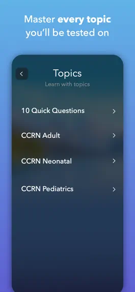 Game screenshot CCRN Exam Prep 2022 apk