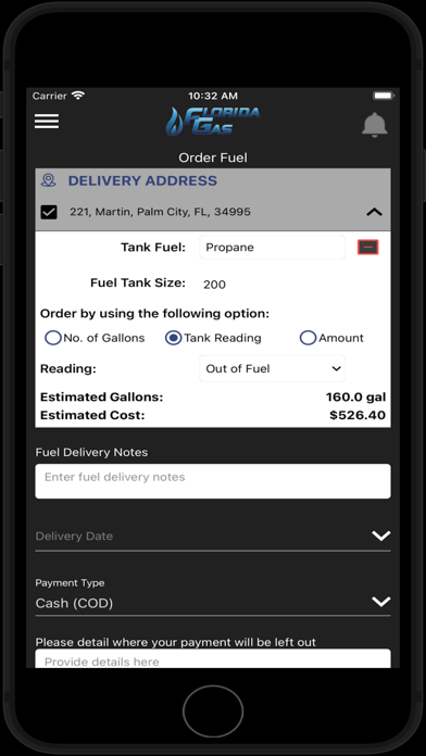 Florida Gas Screenshot