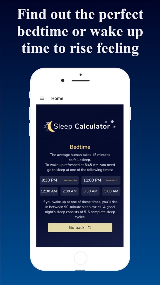 Sleep Calculator App - 5.0 - (iOS)