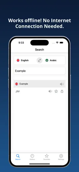 Game screenshot English Arabic Dictionary+ mod apk