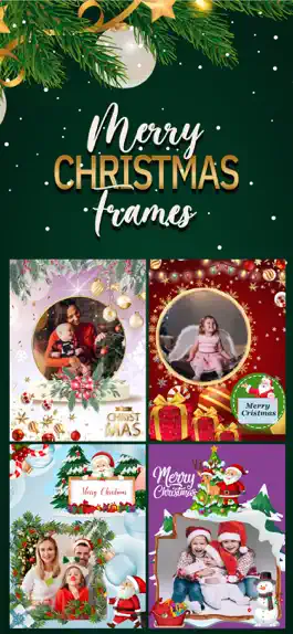Game screenshot Christmas Frames Greeting Card apk
