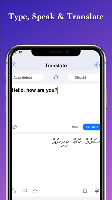 Screenshot #1 pour Speak & Translate in Maldives