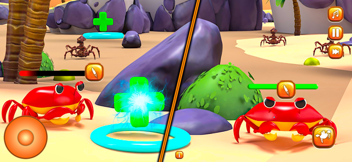 Crab Fight Gun Shooting Games