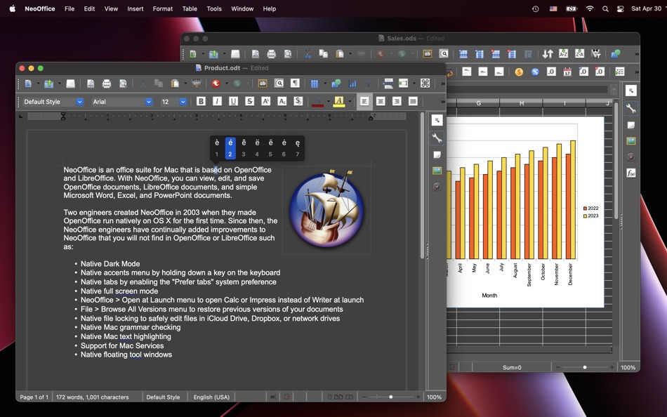 #2. NeoOffice (macOS) بواسطة: Edward Peterlin