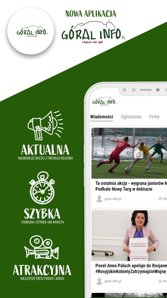 #1. Góral Info (iOS) Podle: CMC City Media Cloud