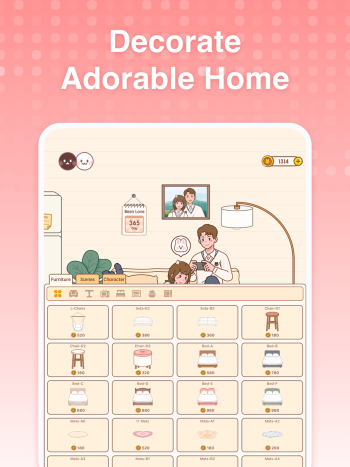 Love Days Counter - Love Home