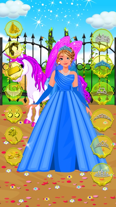 Anime Bridal Gown Fashion Game Screenshot
