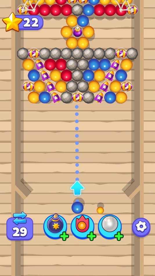 #9. Bubble Fall 3D (iOS) 由: Voodoo