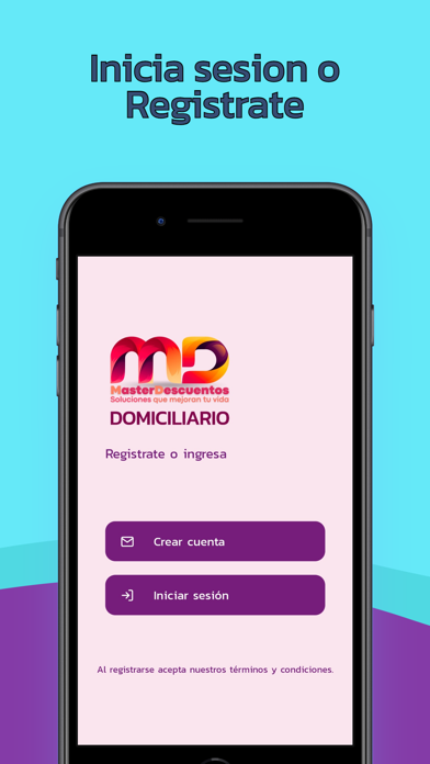 Master Domiciliarios Screenshot