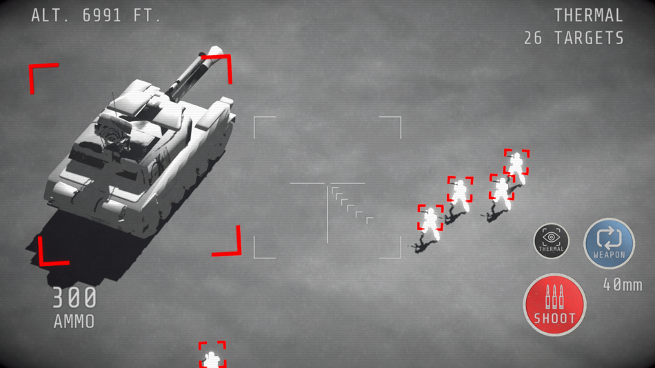 #1. Gunship Operator 3D (iOS) 由: Voodoo