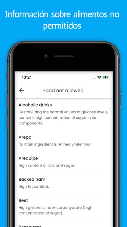 Control of blood sugar screenshot-5