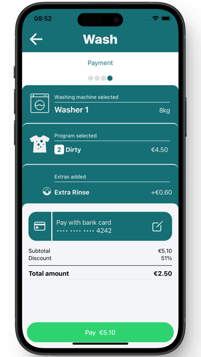 Girbau Sapphire Laundry Pay Screenshot