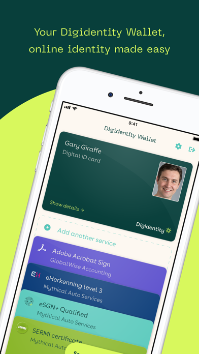 Digidentity Wallet Screenshot