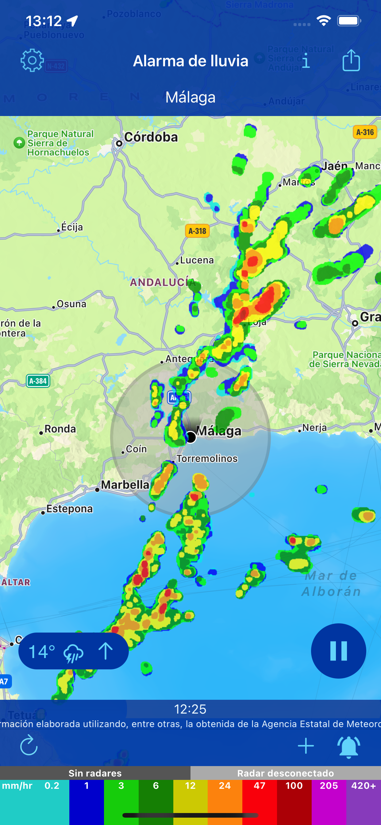 Alarma de lluvia Pro