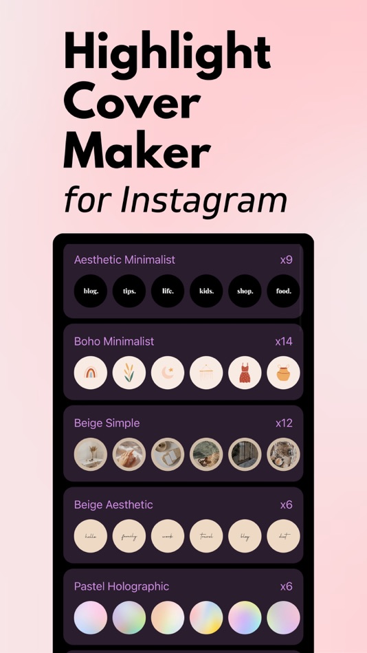 Highlight Cover Maker+ - 1.0.1 - (iOS)
