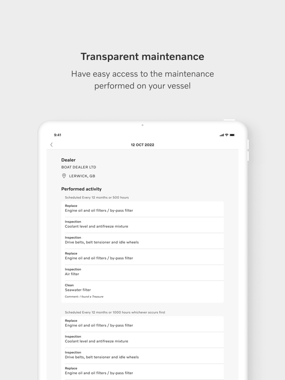 Screenshot #6 pour Volvo Penta Easy Connect