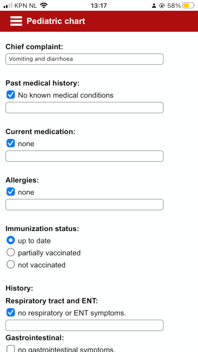 Screenshot #1 pour Pediatric ED chart