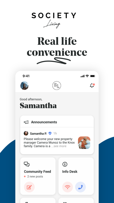 Society Living Screenshot