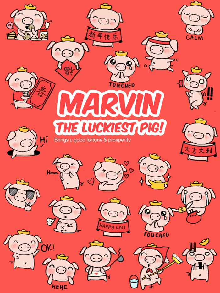Marvin the Lucky Pig