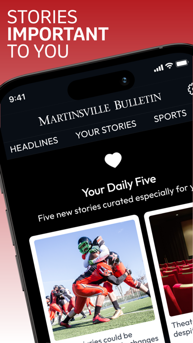 Martinsville Bulletin Screenshot