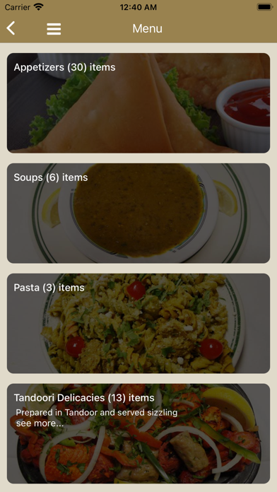 Bombay Cuisine & Banquet Hall Screenshot