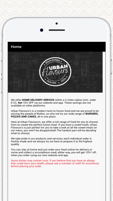 Urban Flavours Screenshot