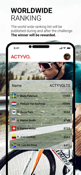 Game screenshot ACTYVO Cycling & Challenges hack