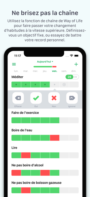 ‎Way of Life: suivi d'habitudes Capture d'écran