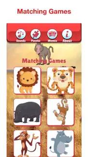 wildlife africa games for kids iphone screenshot 4