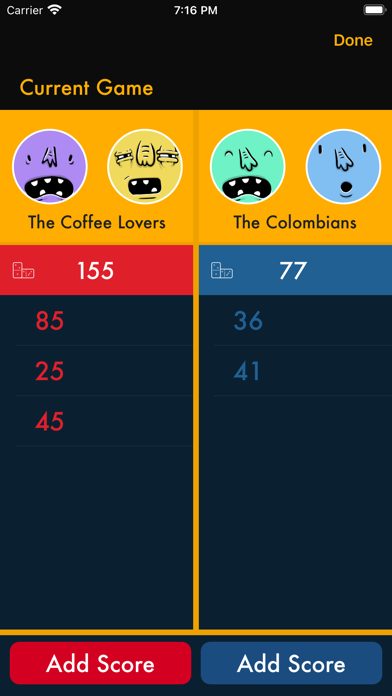 Screenshot #2 pour Dominote | Fun Score Tracking