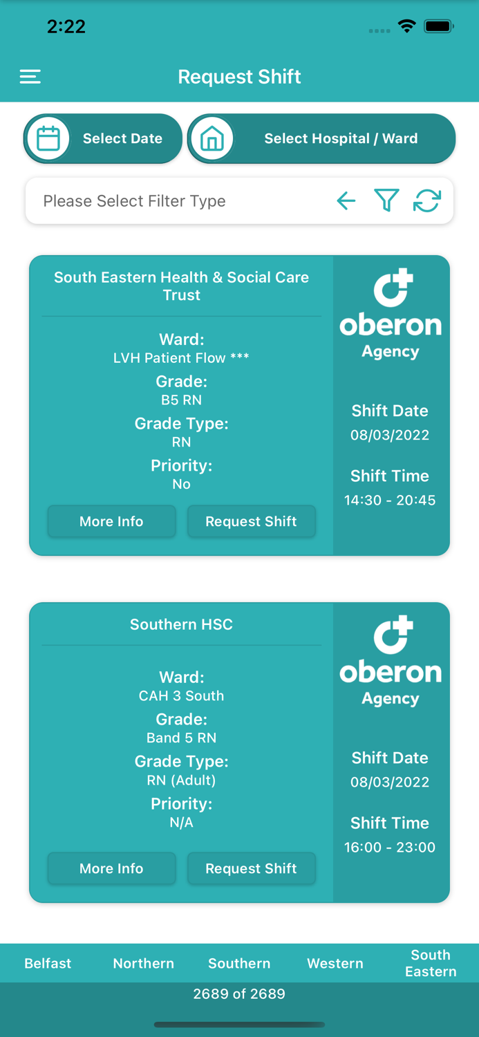 Oberon Nursing Agency