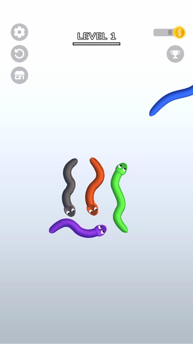 Snake Master - Tangled Puzzle Screenshot