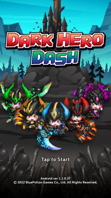 Dark Hero Dash : Idle RPG Screenshot