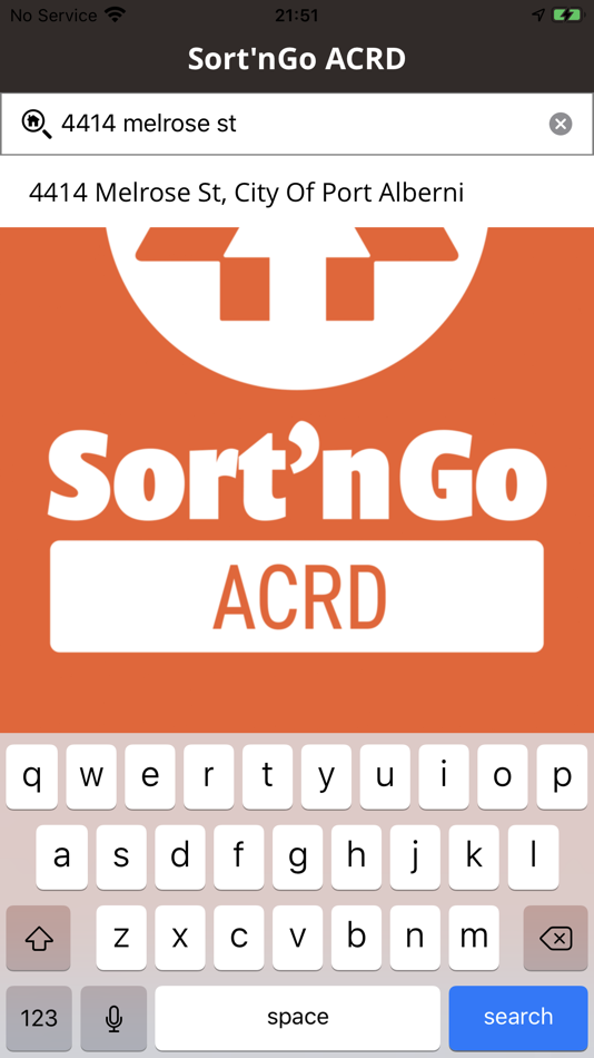 #2. Sort'nGo ACRD (iOS) 由: Alberni-Clayoquot Regional District
