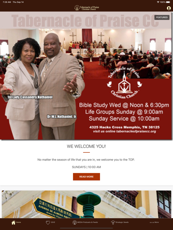 Tabernacle of Praise CC