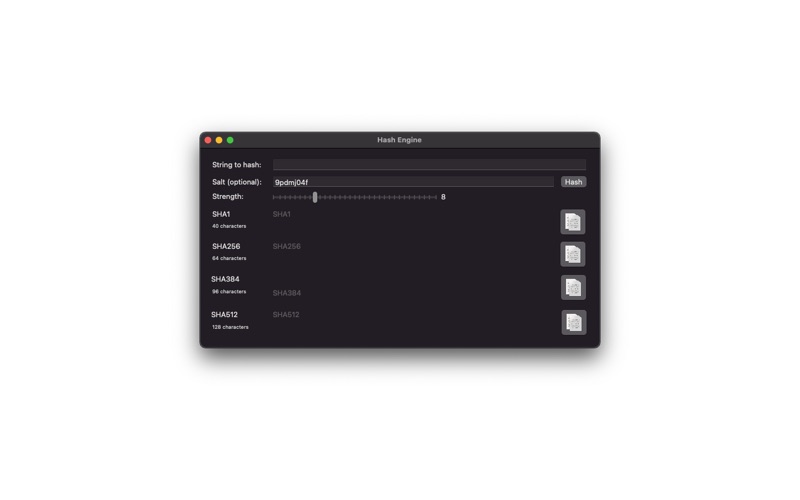 Screenshot #1 pour Hash Generator