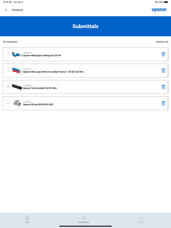 Screenshot #6 pour Uponor Pro