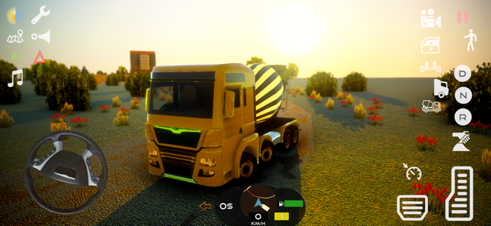 Euro Truck Simulator Mixer 3D