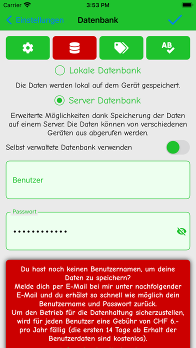 Meine Buchliste Screenshot