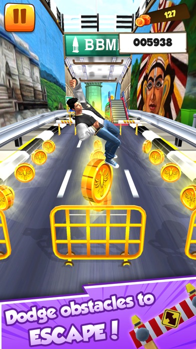 Subway Runner India Tour Screenshot